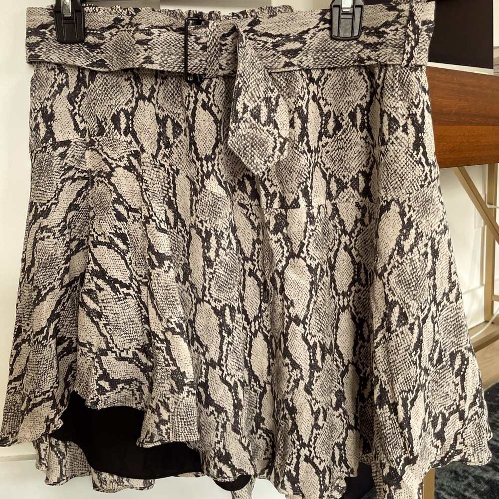 ALC Snakeskin skirt